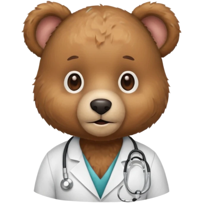 teddy doctor emoji