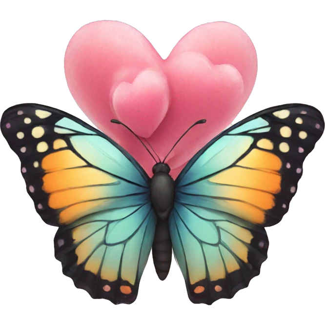 Butterfly love emoji