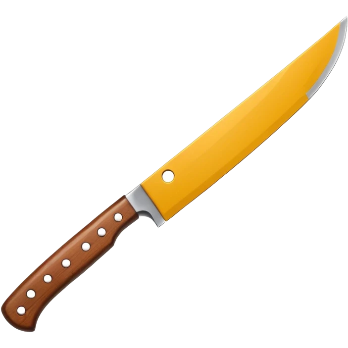 a big machete from the Friday the 13th movie emoji