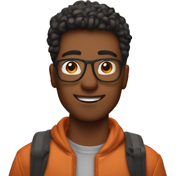 Me standing in front of the Golden Gate Bridge  emoji