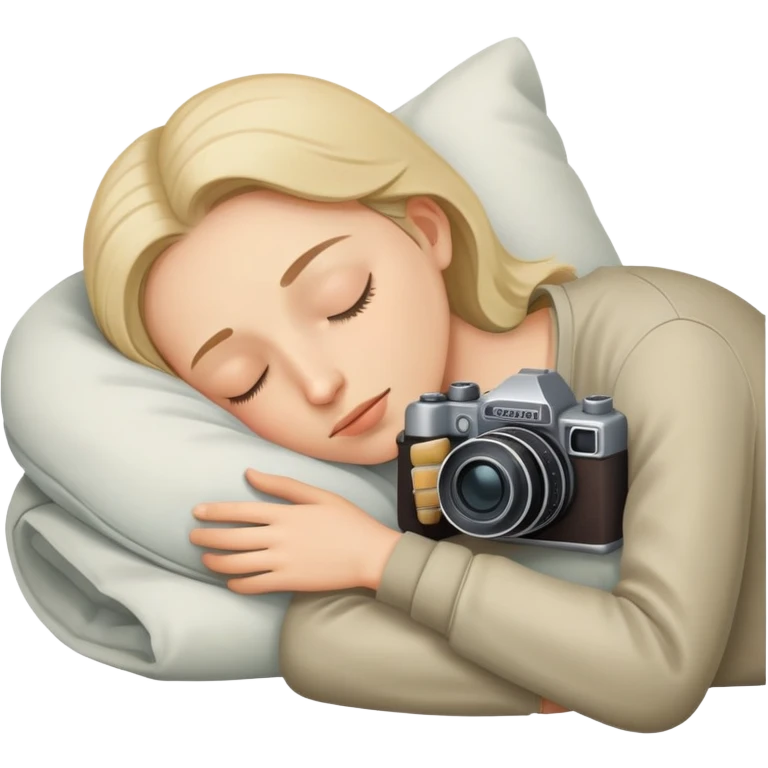 going to sleep with a camera watching them secretly emoji