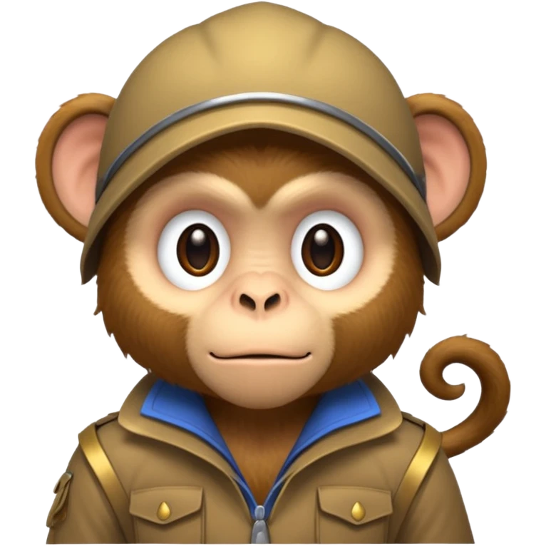explorer monkey emoji