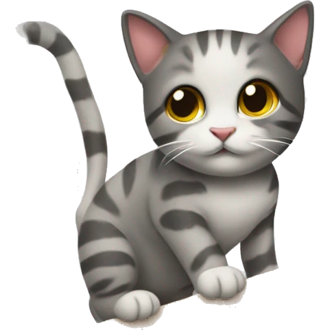 Gatto su uno scaffale  emoji