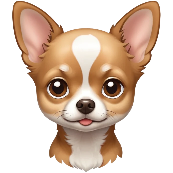 Merle chihuahua  emoji