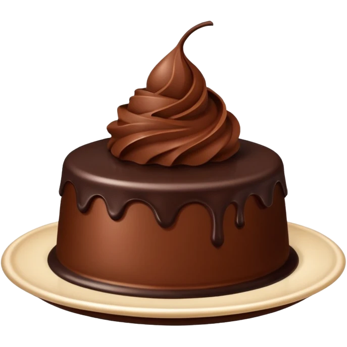 black dessert emoji