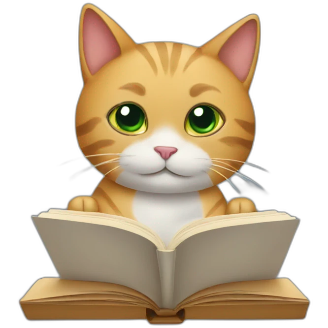 reading-cat emoji