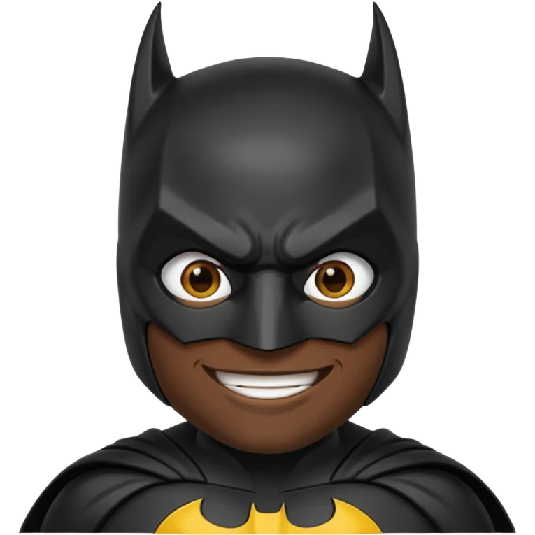 Make a emoji of batman emoji