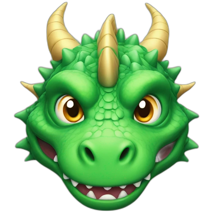 dragon with 3 head emoji
