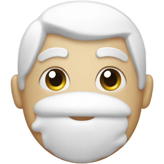 White soap emoji. emoji