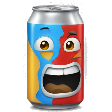 talking beer can emoji