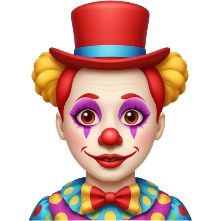circus clown emoji