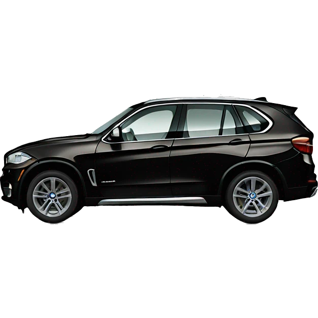 Black bmw x5 emoji