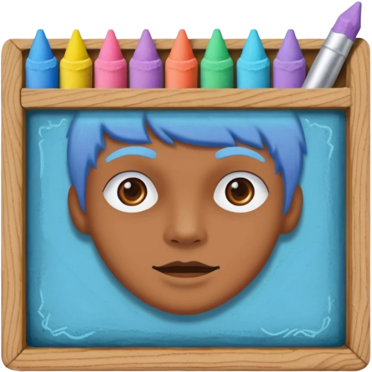 Street Chalk Drawer emoji