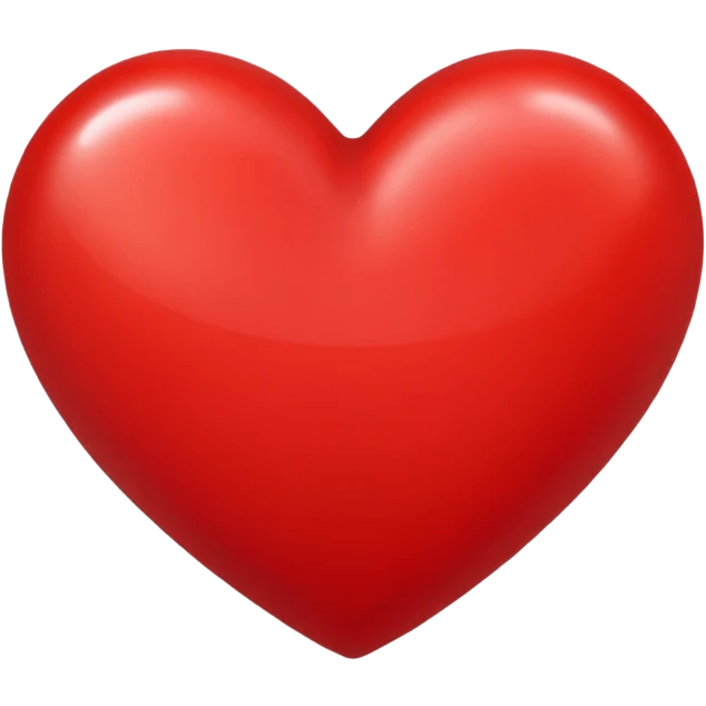 red heart emoji