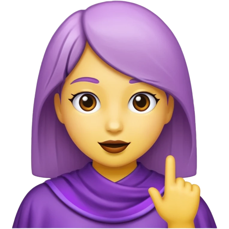 bala doce branco e roxo emoji