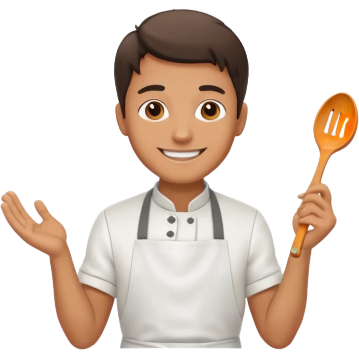 Guy cooking emoji