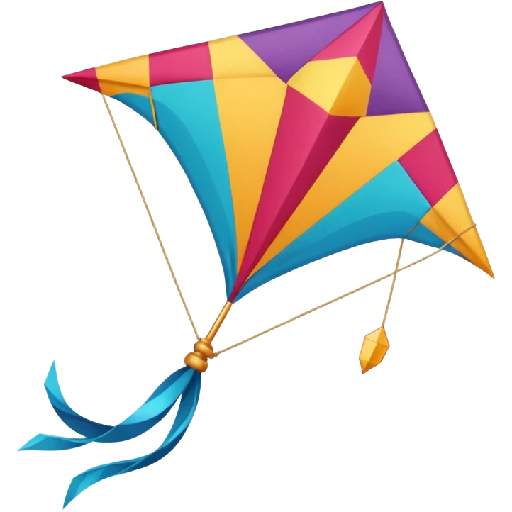 a kite emoji