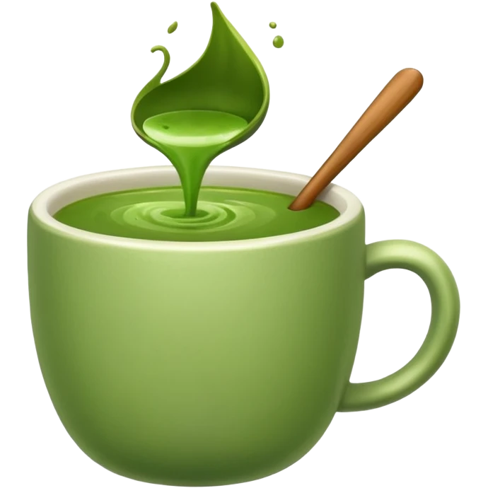 cup of matcha emoji