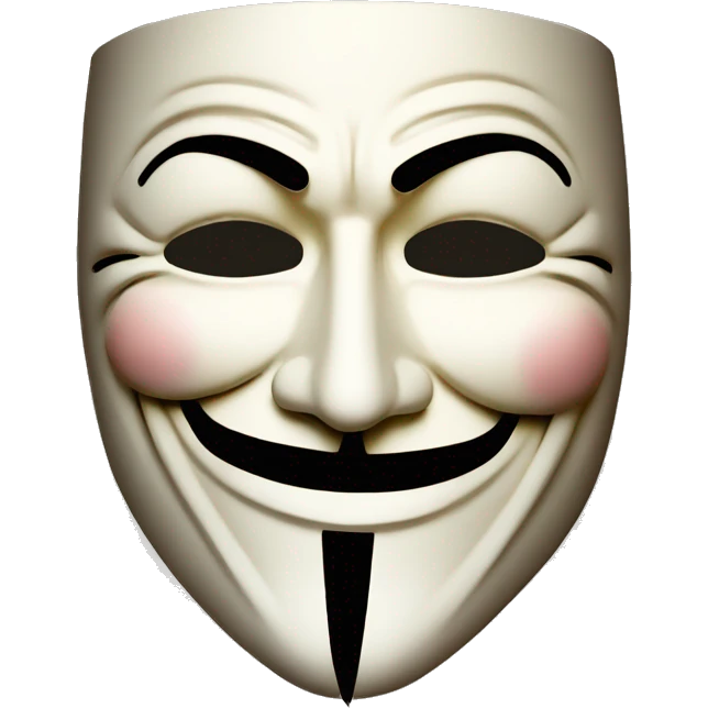 guy fawkes mask made of st basils cathedral emoji