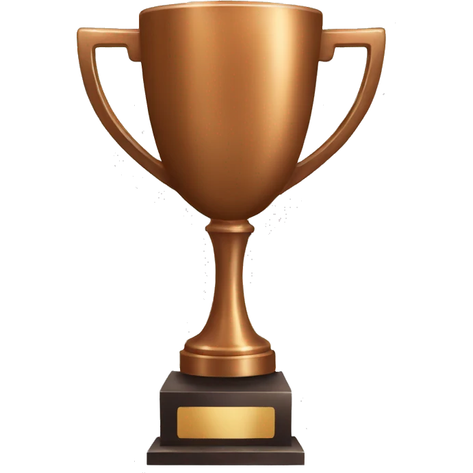 bronze trophy emoji