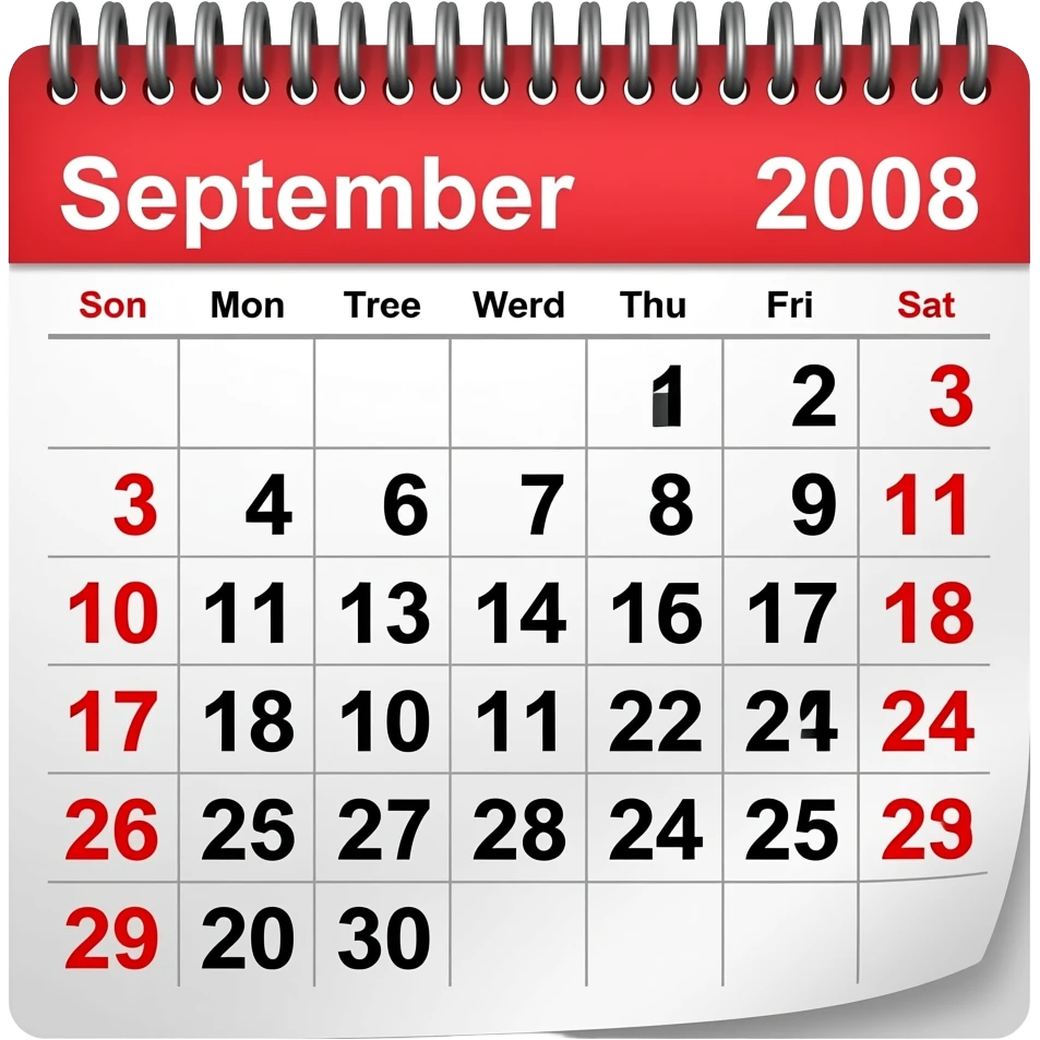 3 September 2008 emoji