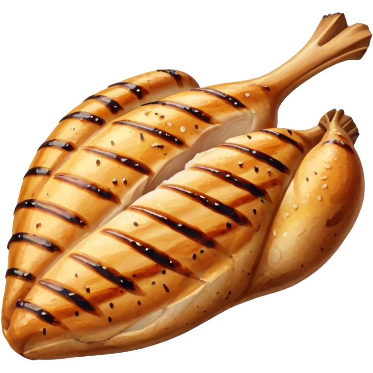 Grilled Chicken breast emoji