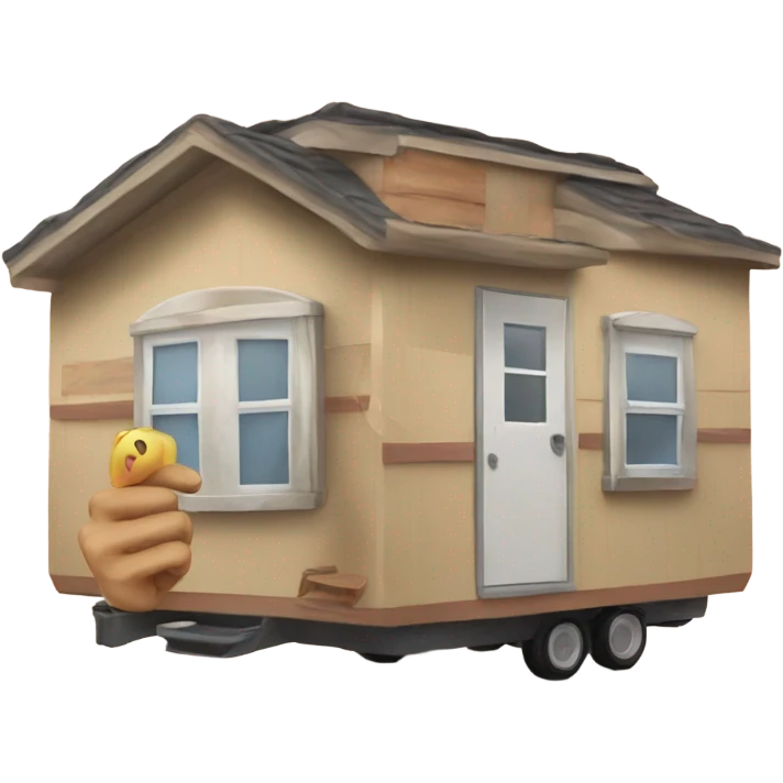 Mobile home emoji