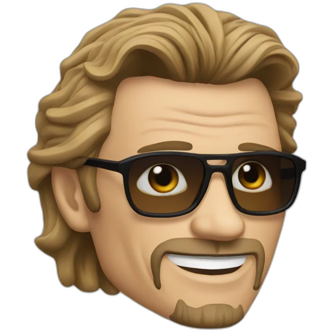 Johnny halliday emoji