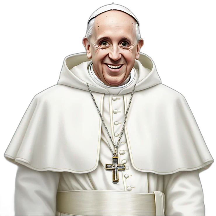 pope francis wearing nike hoodie emoji