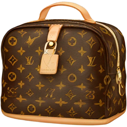 Louis Vuitton cosmetic bag  emoji