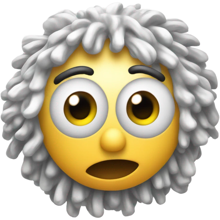 Mop with eyes emoji