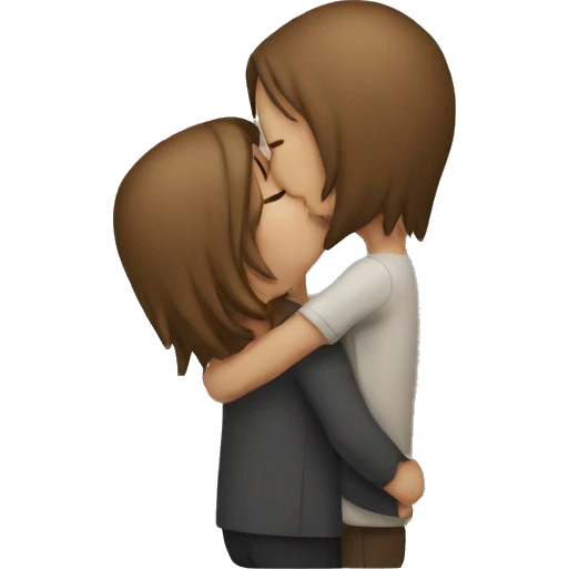 Kissing emoji