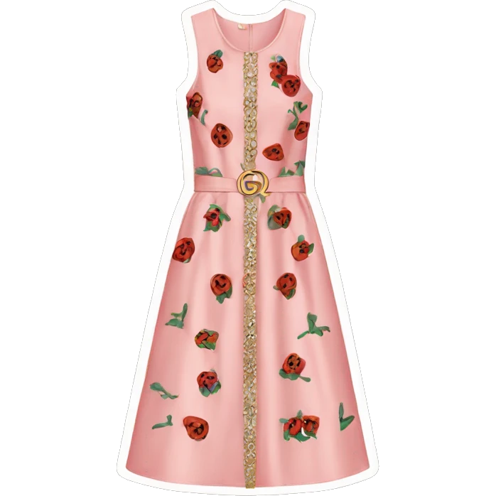 Gucci dress emoji