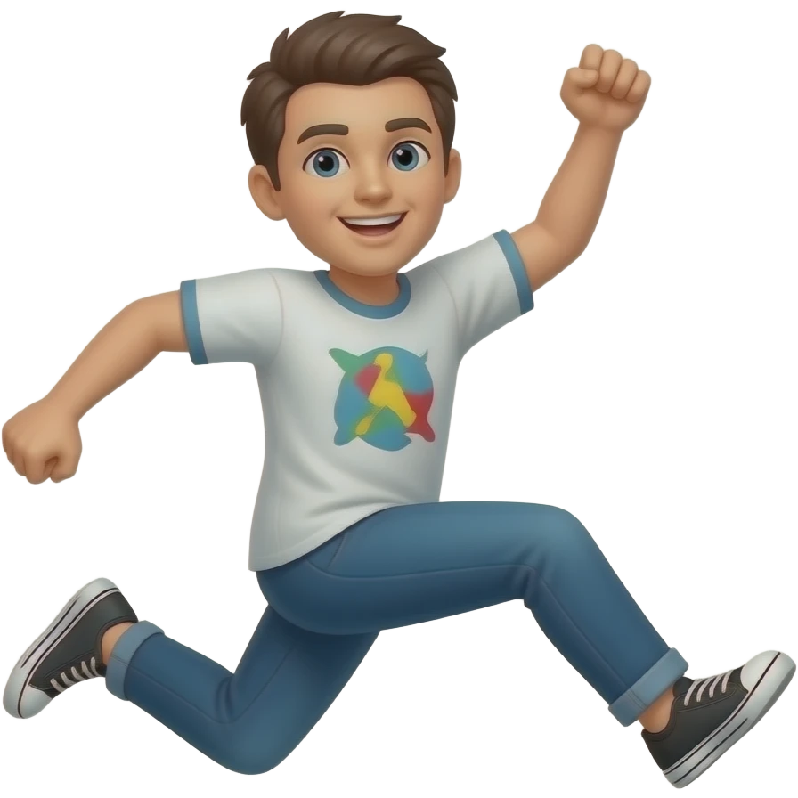 Jump emoji