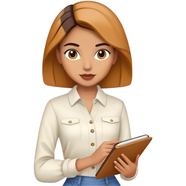 female fashion designer emoji