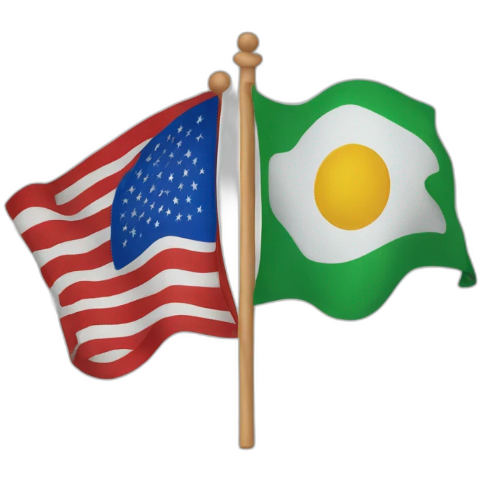 Je tien un drapeau emoji