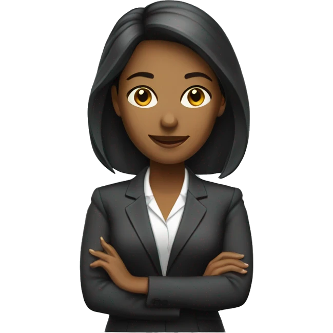 Business woman emoji