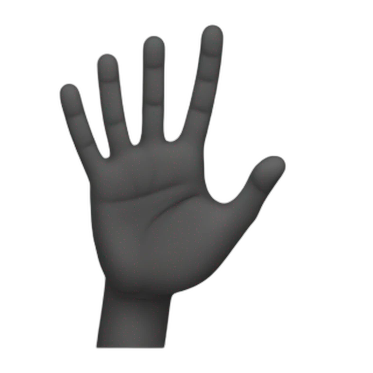 Mano con dedo pulgar hacia arriba emoji
