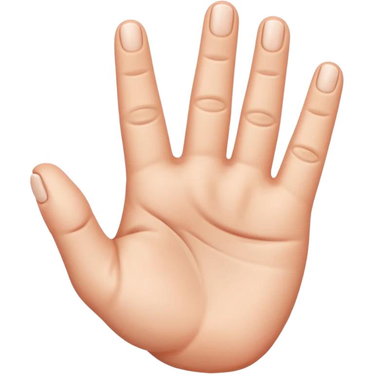 4 fingers emoji