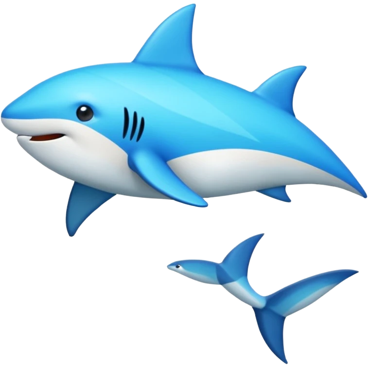 narval combinado con un delfín emoji