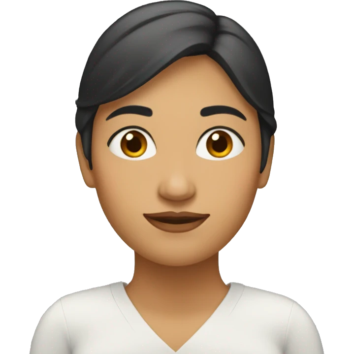 MUJER SEÑALANDOTE emoji