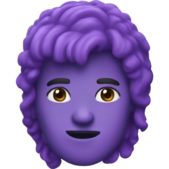 purple hurricane emoji
