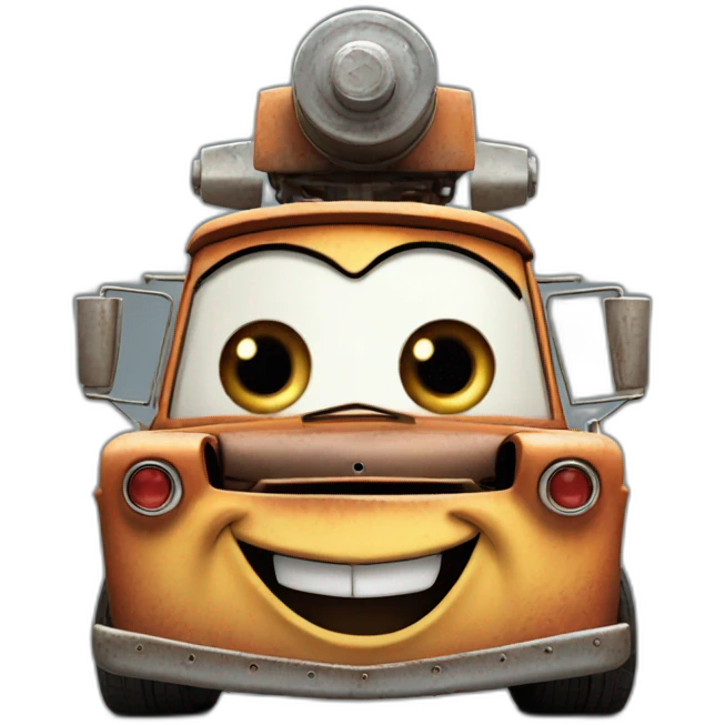mater from cars movie emoji