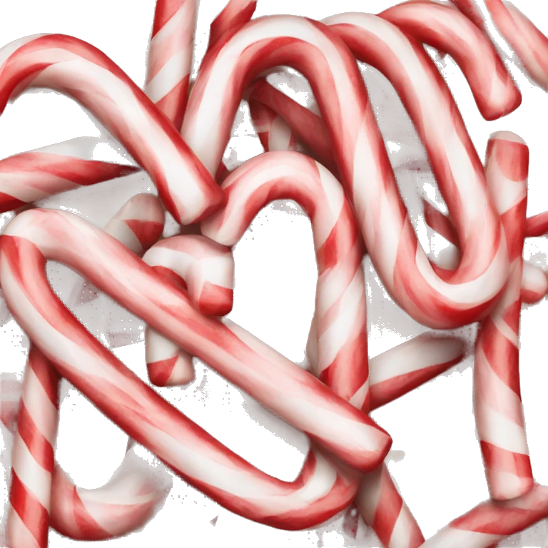 candy cane emoji