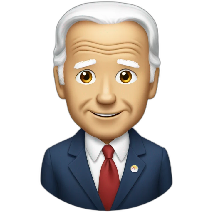 Joe Biden drilling for oil emoji