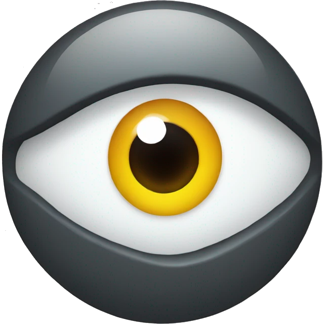 Eye looking to the side emoji
