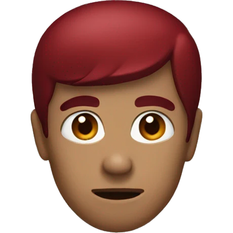 Dark red now emoji
