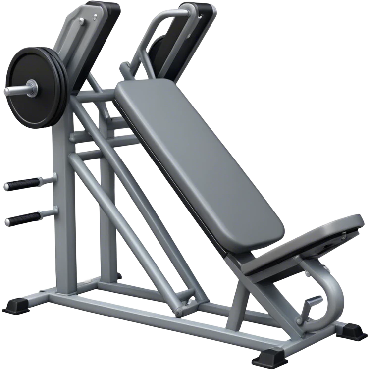 lying-down leg-press machine emoji