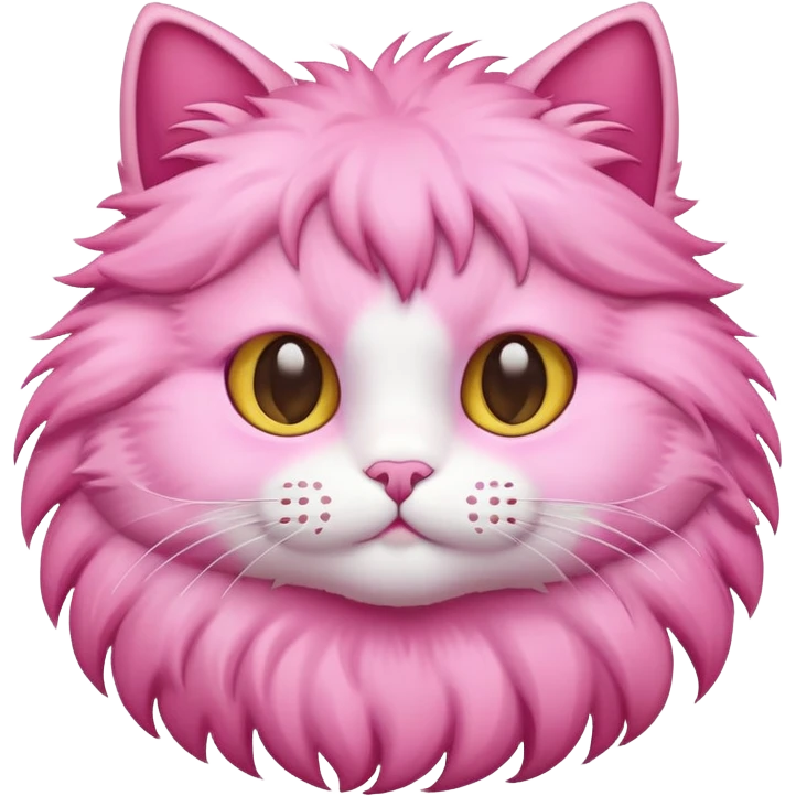 Gato rosa  emoji