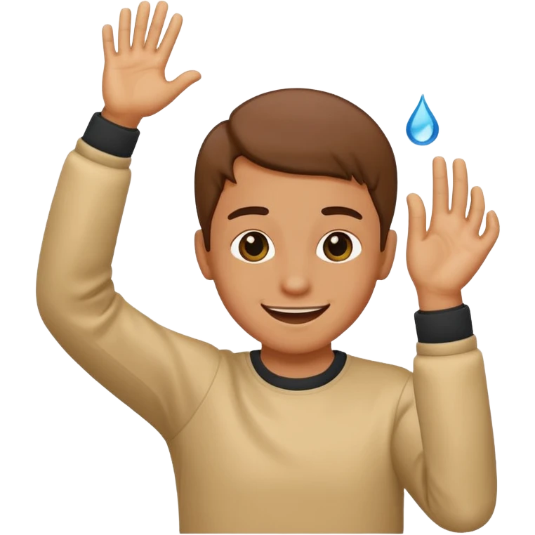 a person making the dab  emoji